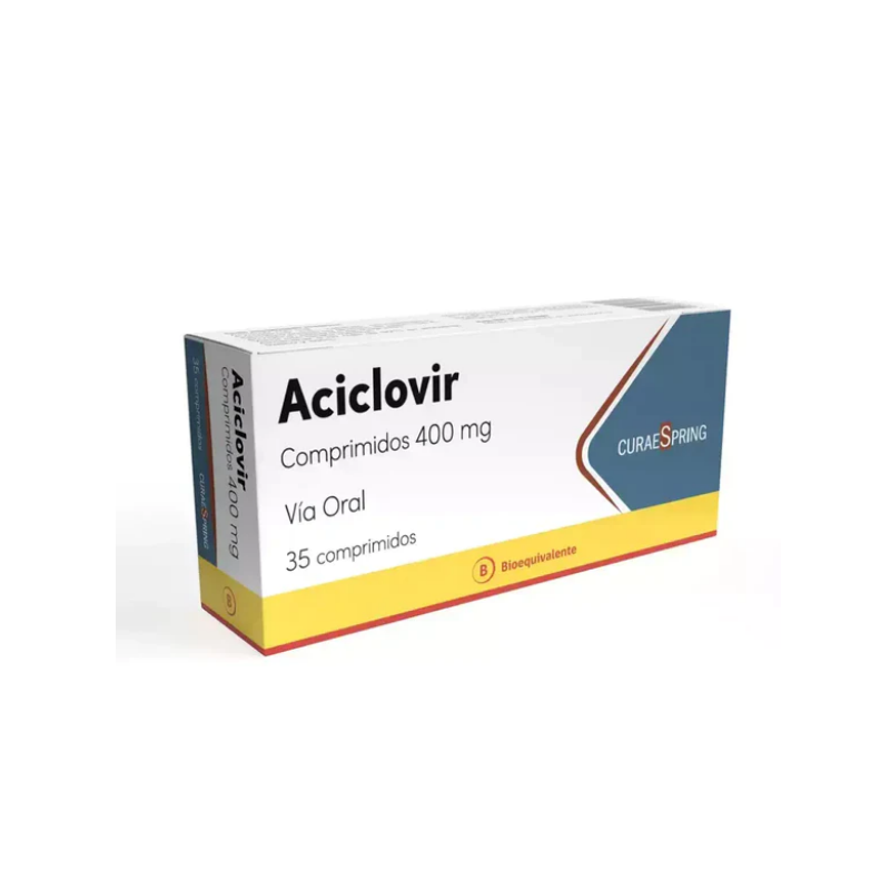 ACICLOVIR 400MG X 35 COMP (CURAESPRING)