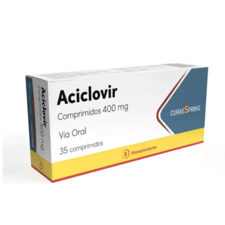 ACICLOVIR 400MG X 35 COMP (CURAESPRING)