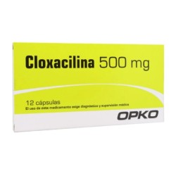 CLOXACILINA 500 X 12  CAPSULA