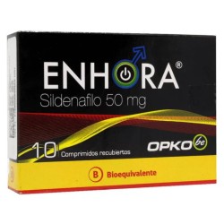ENHORA 50MG X 10 CR  Sildenafil. (BE)