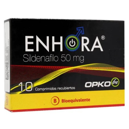ENHORA 50MG X 10 CR  Sildenafil. (BE)