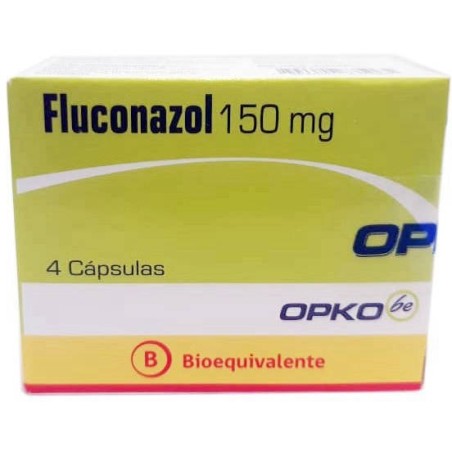 FLUCONAZOL 150MG 4 CAPSULAS OPKO