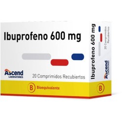 IBUPROFENO 600MG 20 COMP REC ASCEND