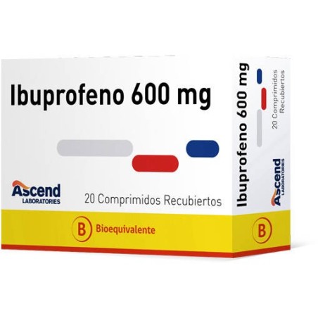 IBUPROFENO 600MG 20 COMP REC ASCEND