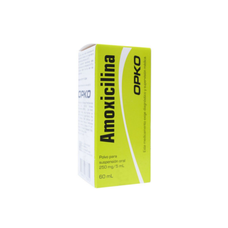 AMOXICILINA 500MG/5ML 60 ML OPKO POLVO SUSP