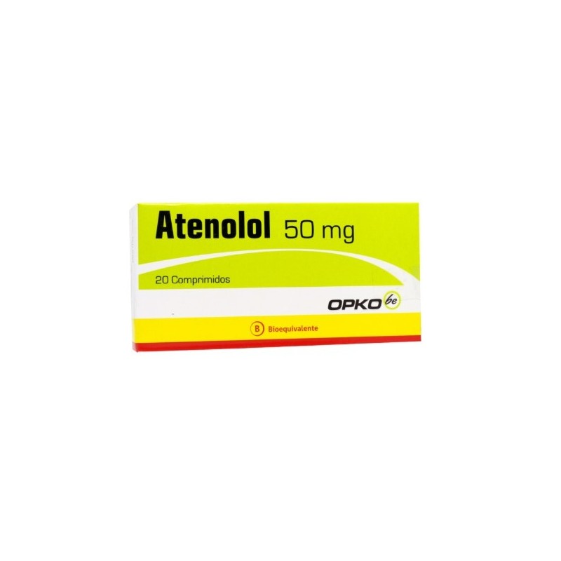 ATENOLOL 50MG X 20 COMP  (BE)