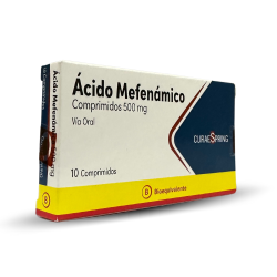 Acido Mefenamico 500mg X10 Comp. Curaespring