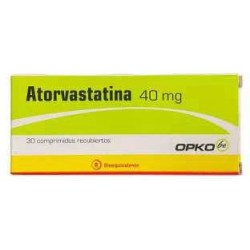 ATORVASTATINA CRIST 40MG X 30 COMP (BE)