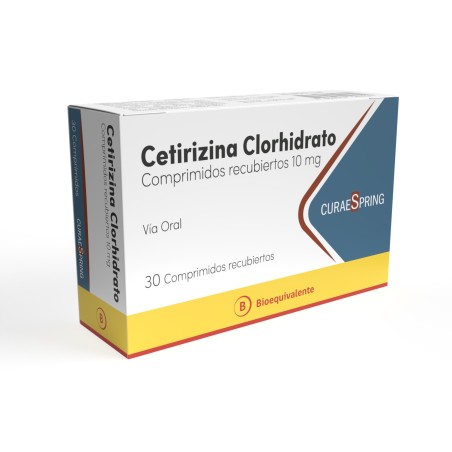 Cetirizina Clorhidrato 10mg X30 Comp